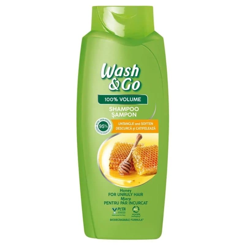 Sampon, Wash si Go, 675 ml Miere