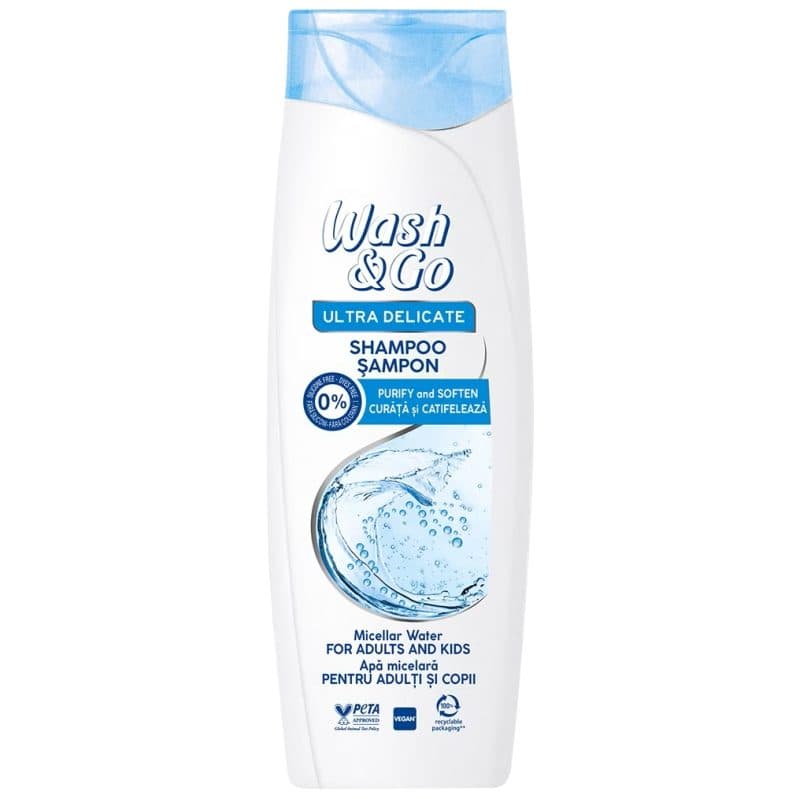Sampon, Wash si Go, 360 ml Micellar Water