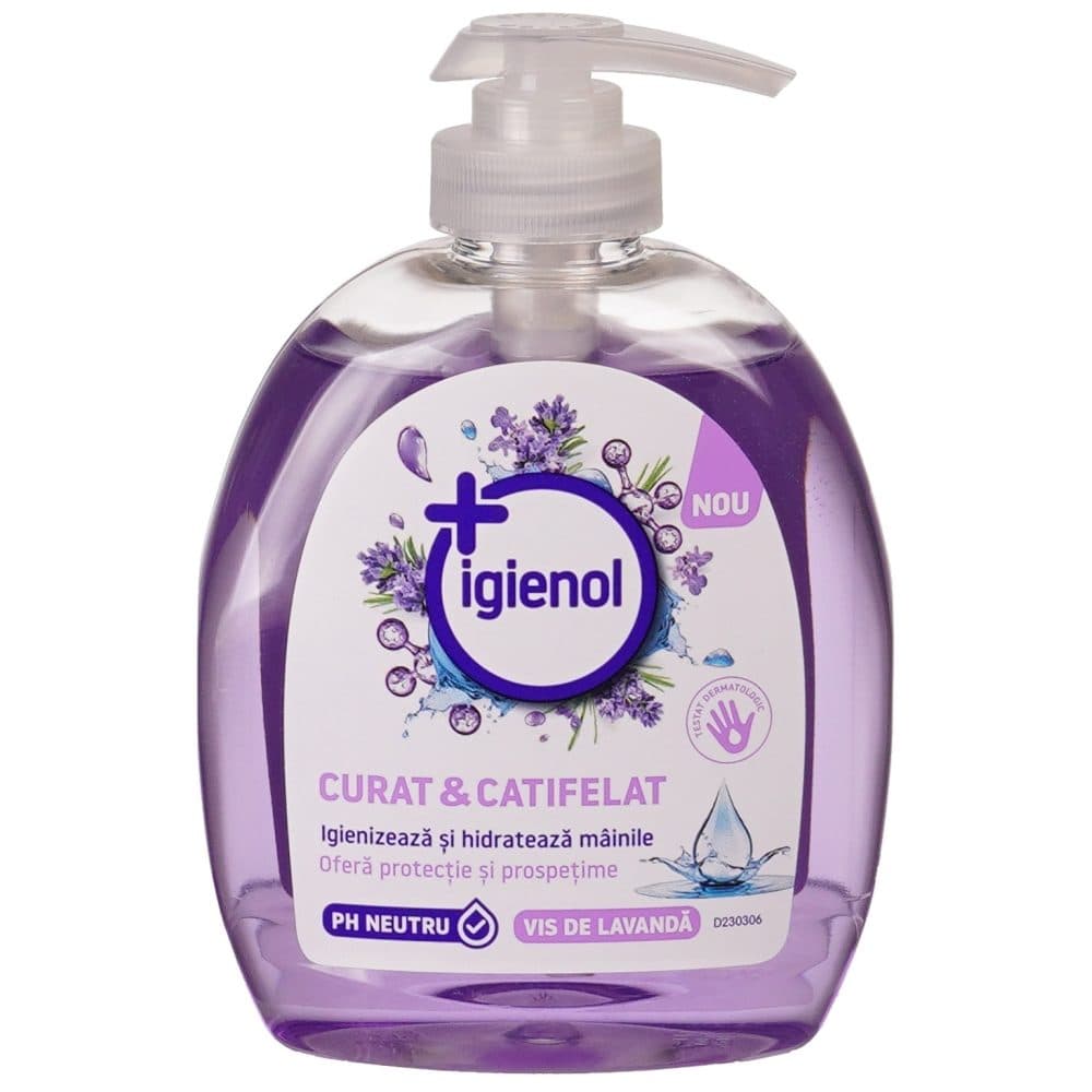 Sapun Lichid, Igienol, 300 ml Lavanda