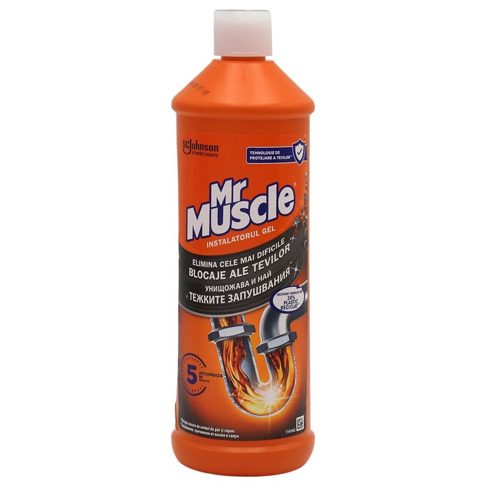 Solutie, Mr Muscle, Desfundat Gel 1 L