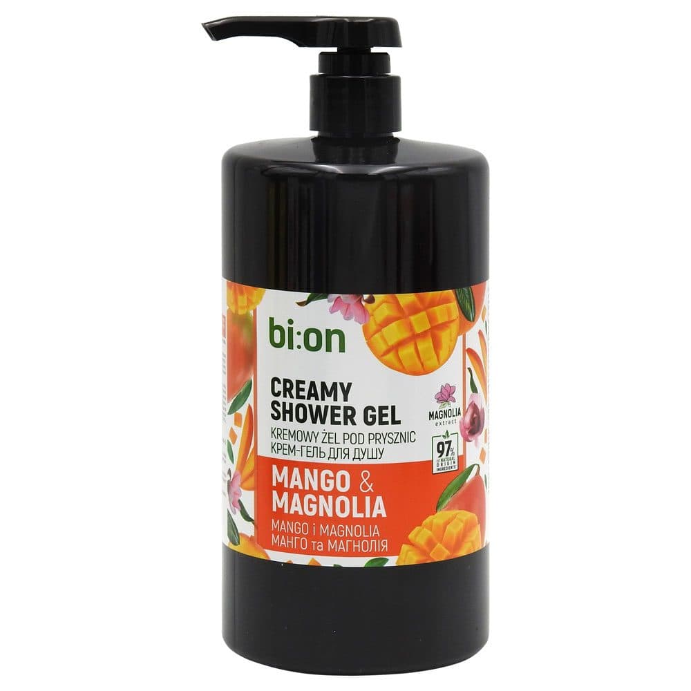 Gel de Dus cu Pompa, Bio Naturell, Mango si Magnolia, 946 ml