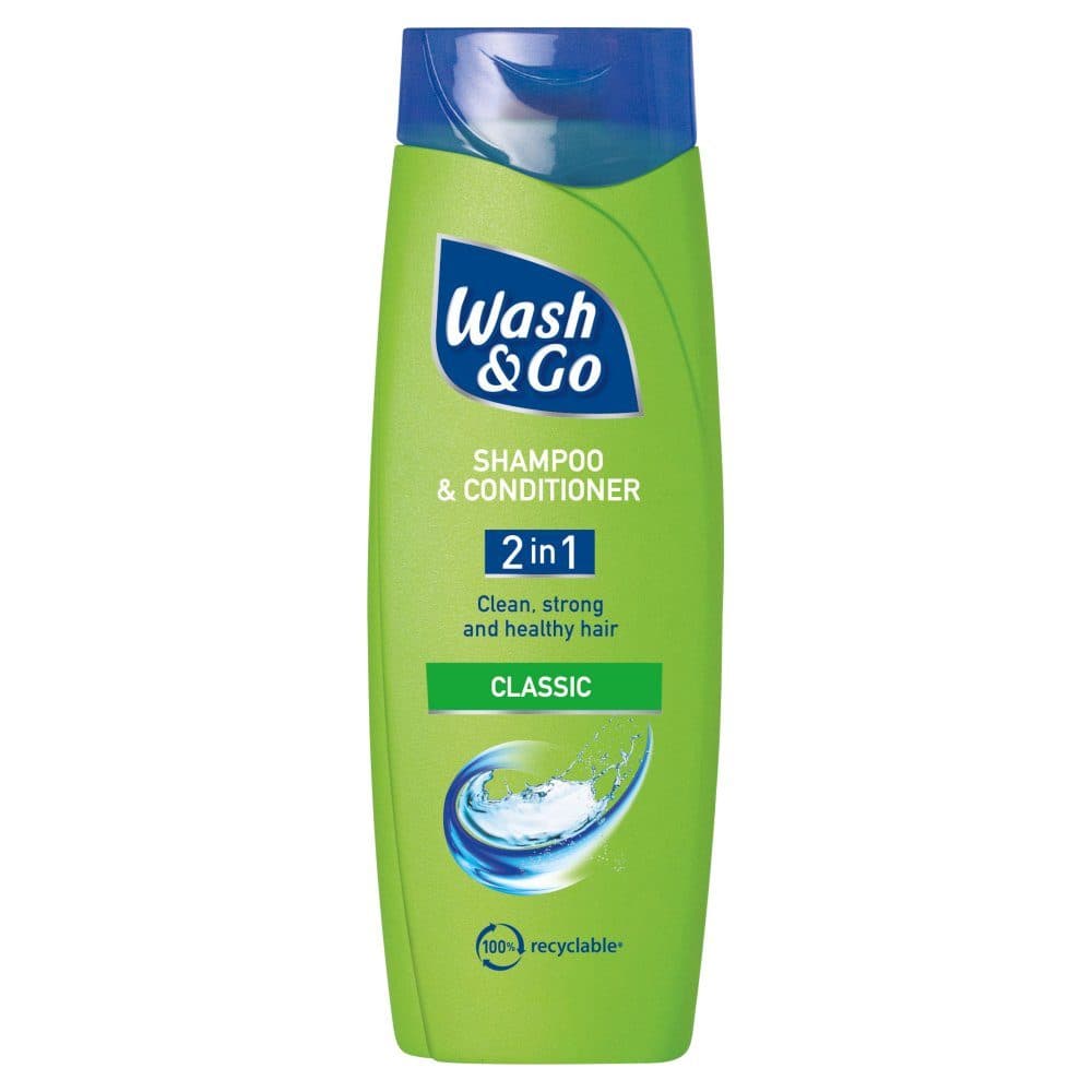 Sampon, WASH&GO, 2 in 1 Classic Care, 200 ml