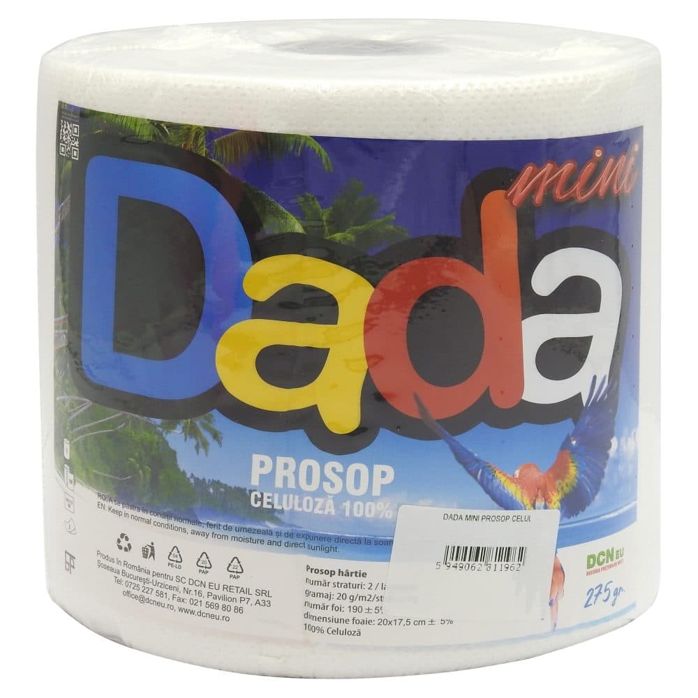 Prosop de Hartie pentru Bucatarie, Dada, 2 Straturi, Mini