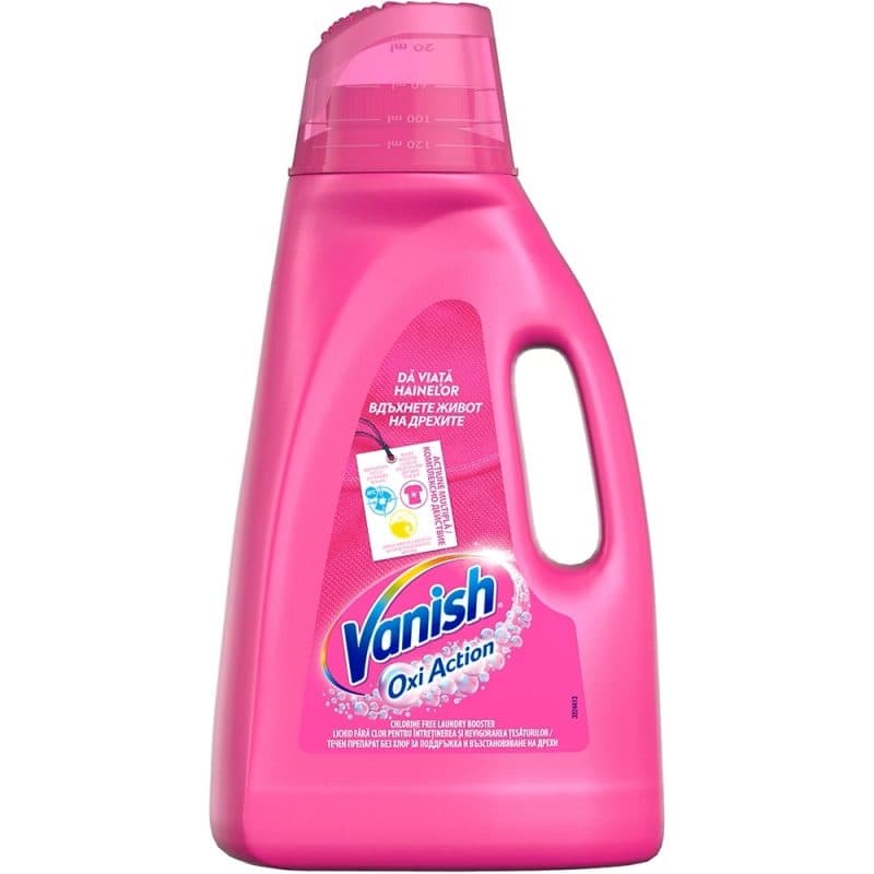 Solutie Lichida pentru Pete, VANISH, Pink, 3 L