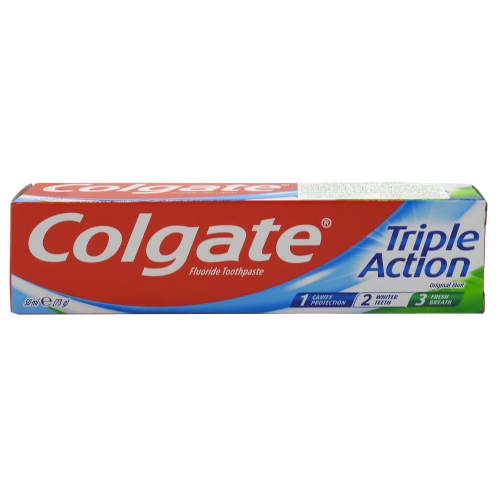 Pasta de Dinti, Colgate, Triple Action, 50 ml