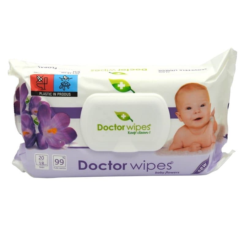 Servetele Umede, DOCTOR, Capac, Set 72 Bucati