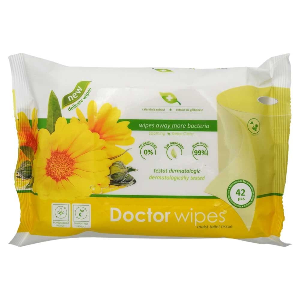 Servetele Umede, DOCTOR, Camomile, 42 Bucati