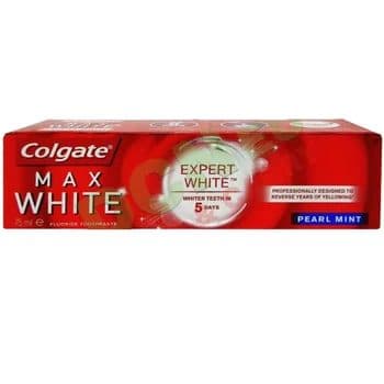 Pasta de Dinti, Colgate, Max White Expert Pearl Mint, 75 ml