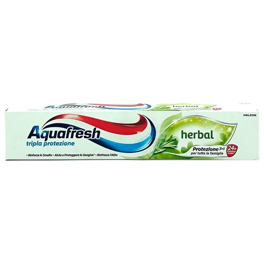Pasta de Dinti, Aquafresh, Herbal 3 in 1, 75 ml