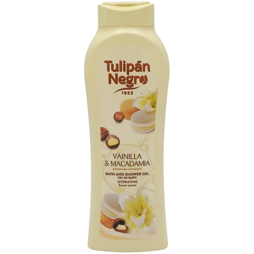 Gel de Dus, TULIPAN, Negro Vanilla Macadamia, 650 ml
