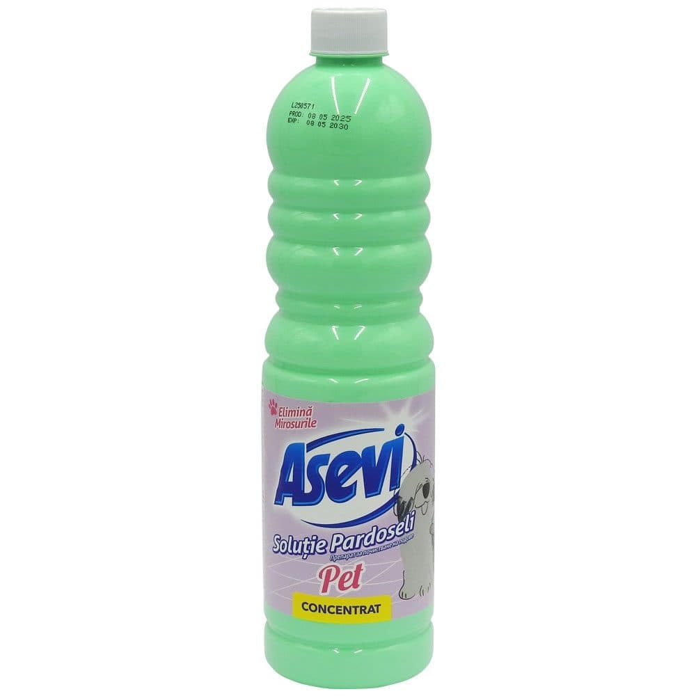 Solutie pentru Curatarea Pardoselilor, Asevi, Pet, 1 L