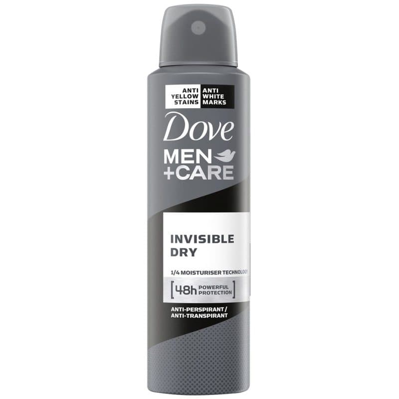 Antiperspirant Deo Spray, DOVE, Men Invisible Dry, 200 ml