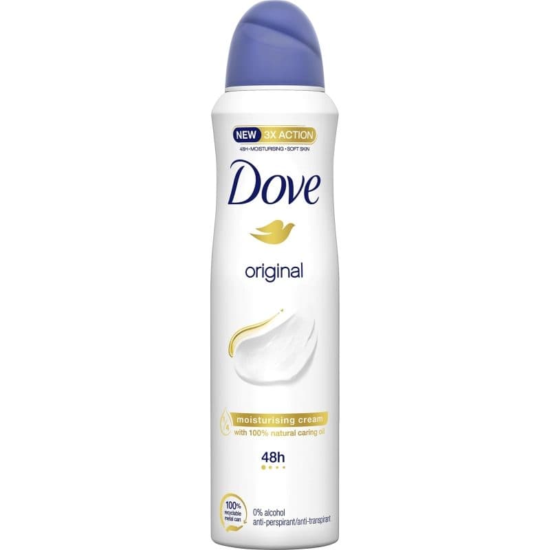 Antiperspirant Deo Spray, DOVE, Original, 200 ml
