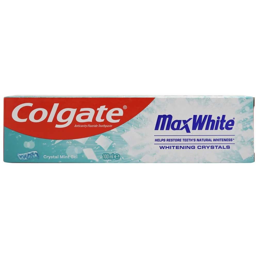 Pasta de Dinti, Colgate, Max White Crystal Mint, 100 ml