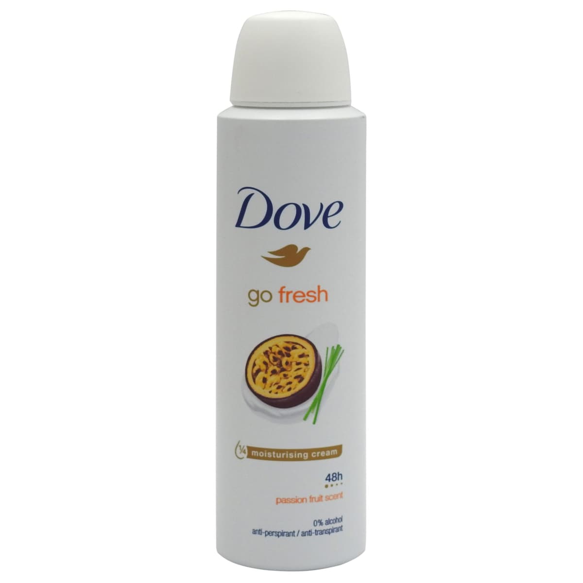 Antiperspirant, Dove, Go Fresh Passion Fruit Lemongrass, 150 ml