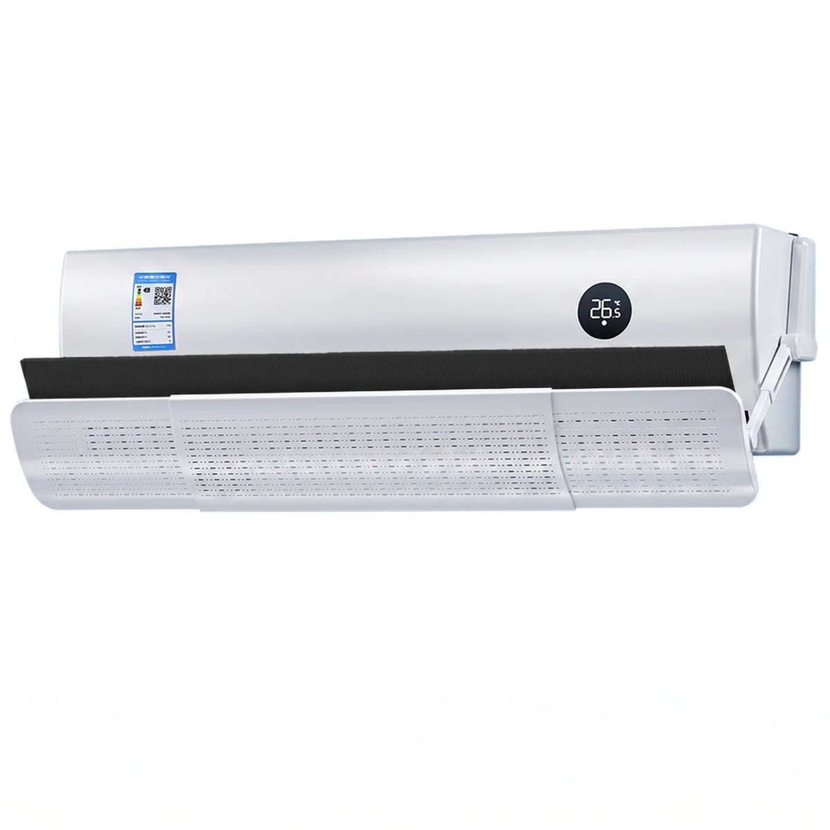 Deflector pentru Aer Conditionat, Flippy, Purificare cu Carbon Activ, Universal, Protectie Impotriva Curentului De Aer Rece Sau Cald, Ajustabil 180 Grade