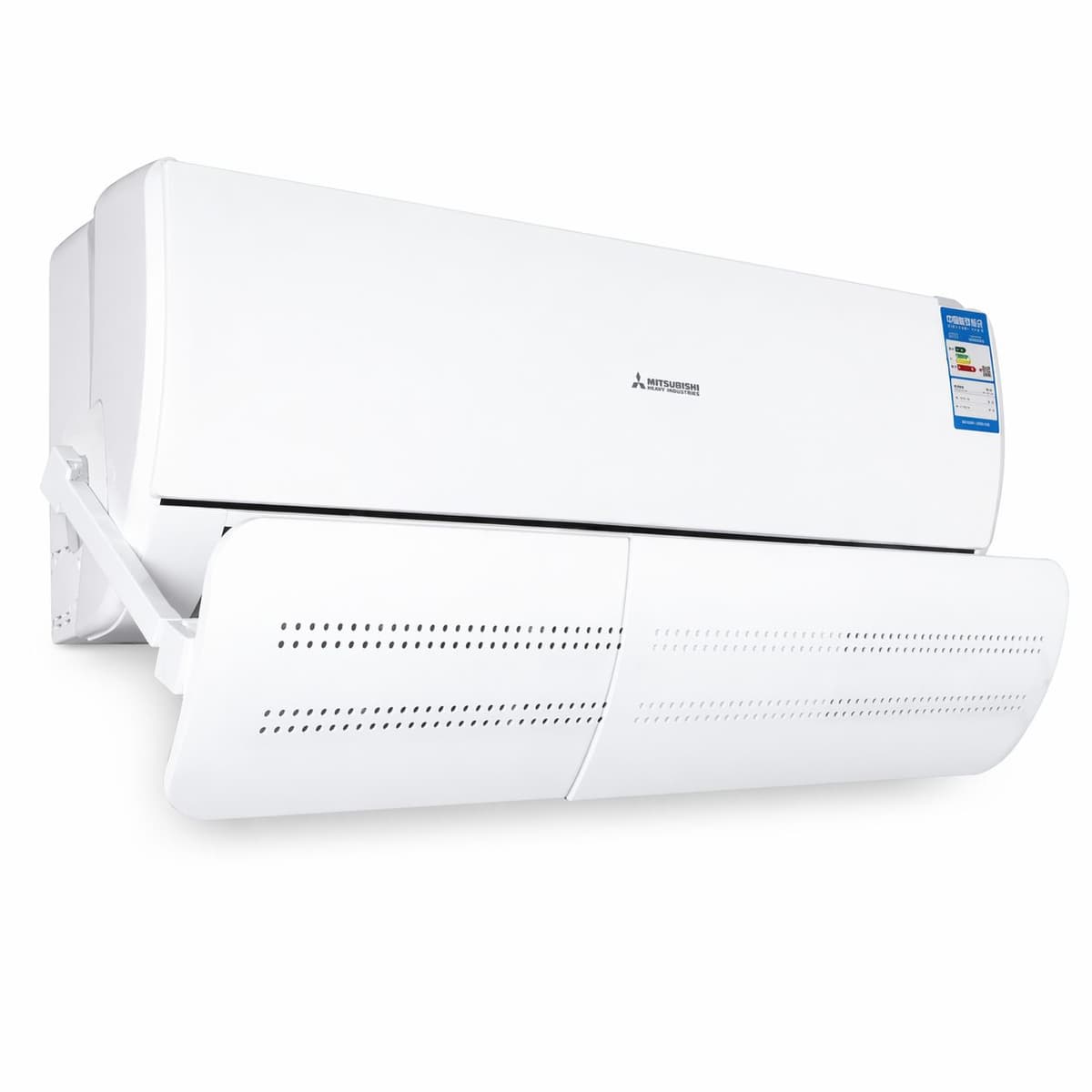 Deflector pentru Aer Conditionat, Flippy, Model M cu Deschidere Completa, Accesoriu pentru Directionarea Fluxului de Aer si Reducerea Curentului Direc, 56 x 18 cm