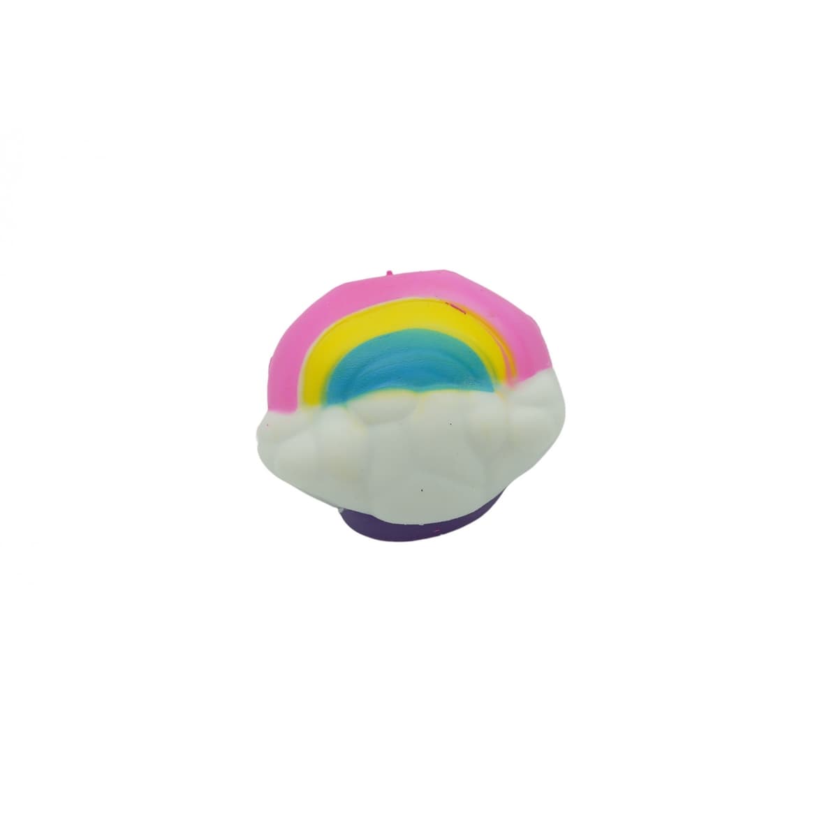 Jucarie Squishy Flippy, Norisor curcubeu, Squeeze Pinch Family, Fidget Toy, Roz