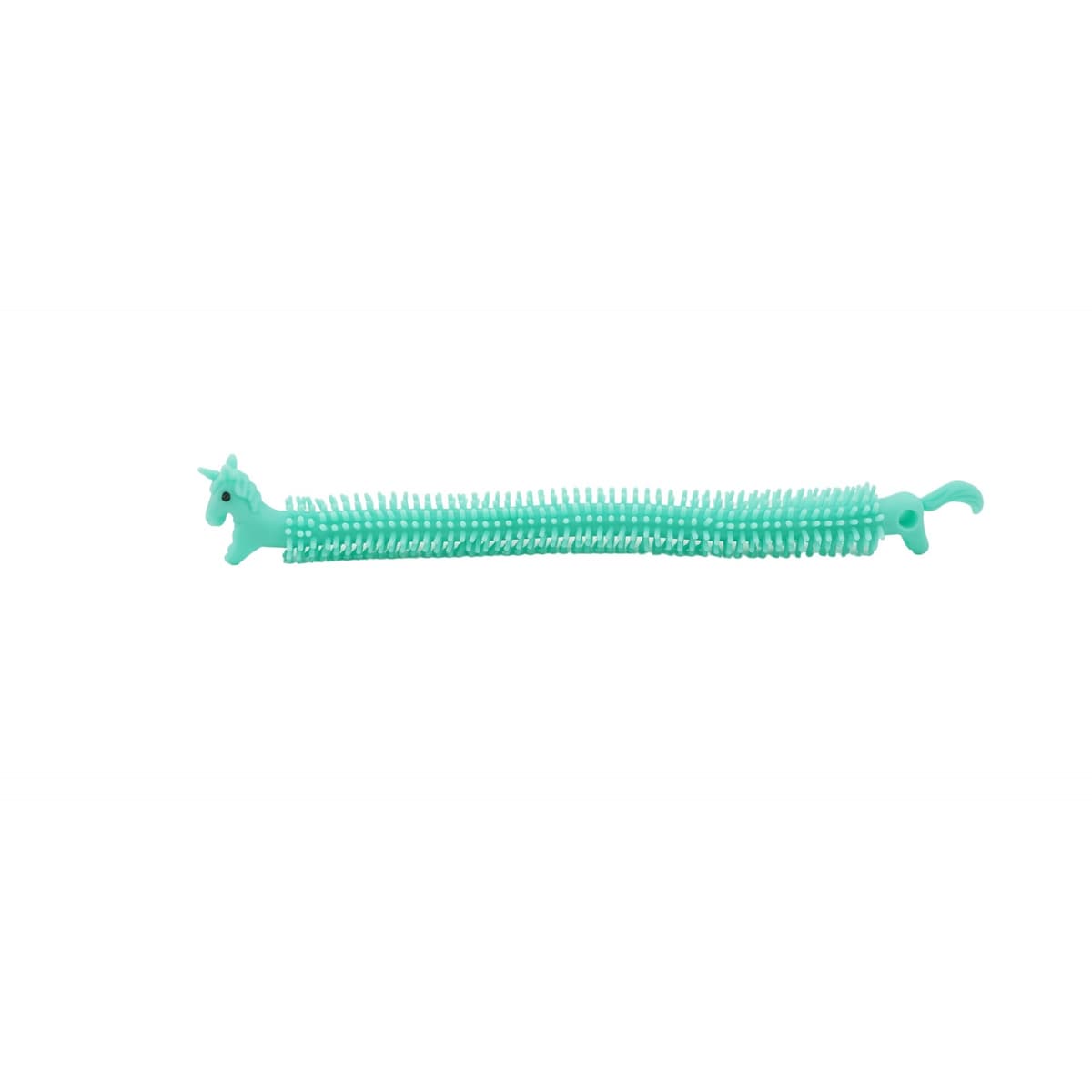 Jucarie senzoriala superelastica, antistres, Fidget toy, Unicorn noodles, Verde