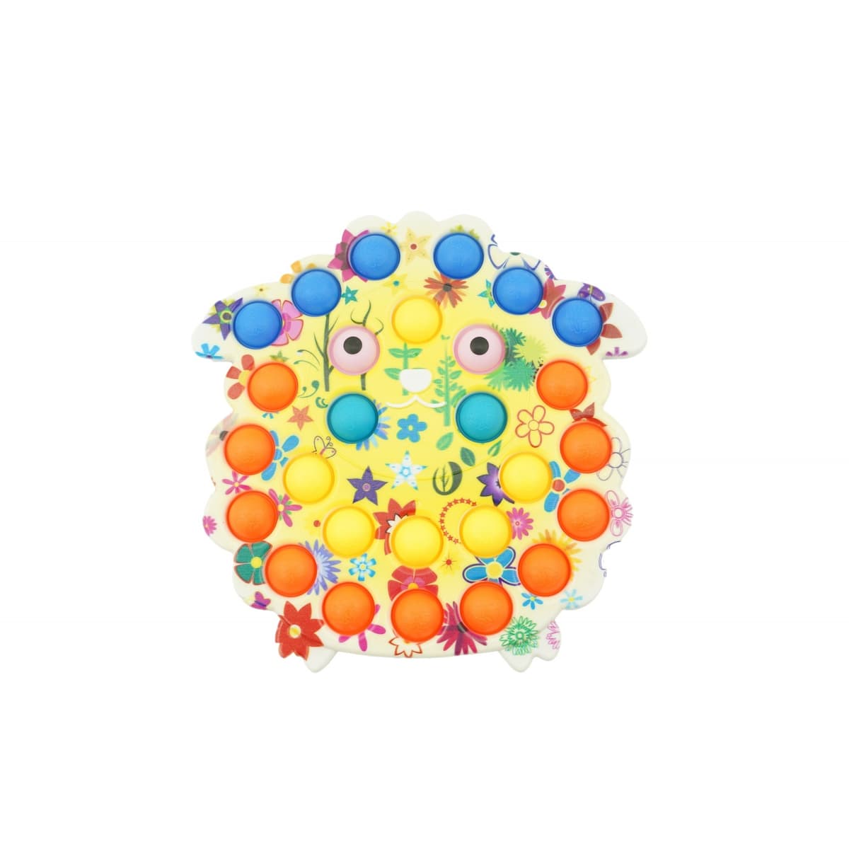 Jucarie senzoriala antistres, Simple Dimple, Oaie, Multicolor, V2