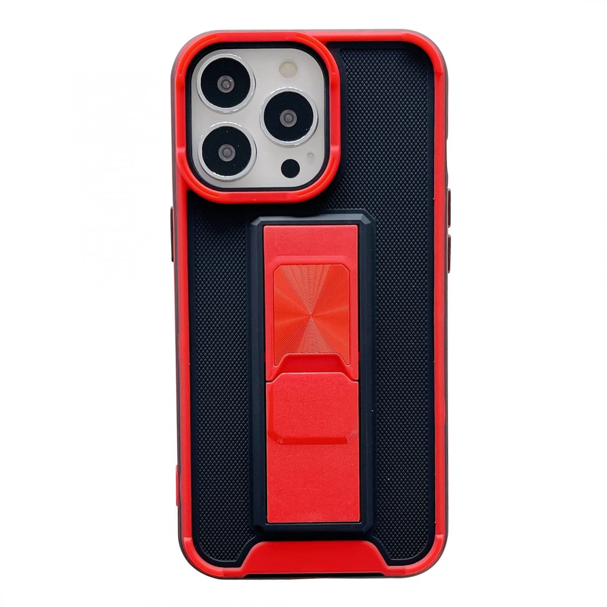 Husa protectie Flippy compatibila cu Apple iPhone 13 Pro Defender Model 5 cu suport,Rosu