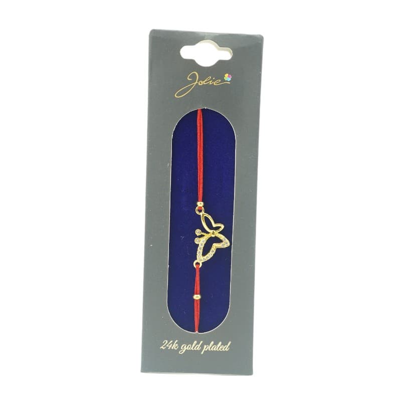 Bratara Placata cu Aur 24k Fluture Contur
