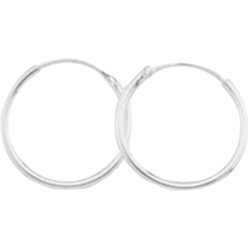 Cercei din Argint 925 Creole Mici 10 mm