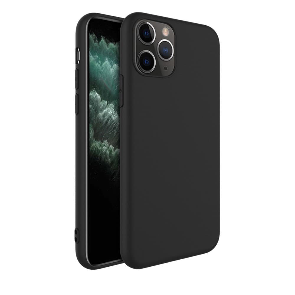 Husa protectie Flippy compatibila cu Apple iPhone 13 Matte Tpu Negru Mat