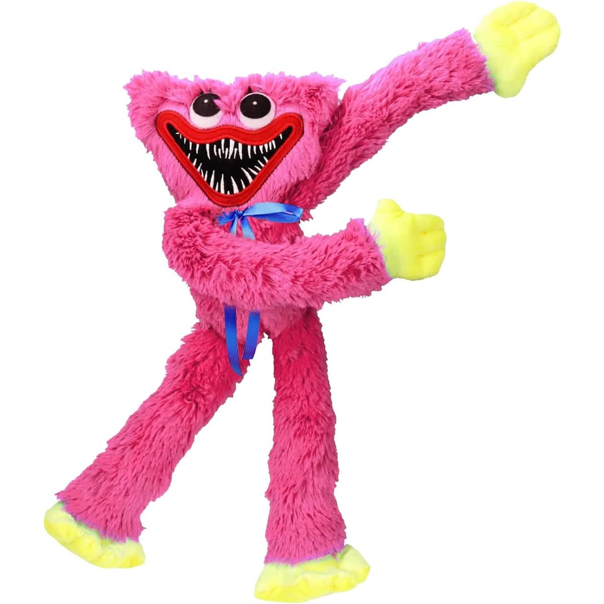 Jucarie de plus Huggy Wuggy, Flippy, 40 cm, roz