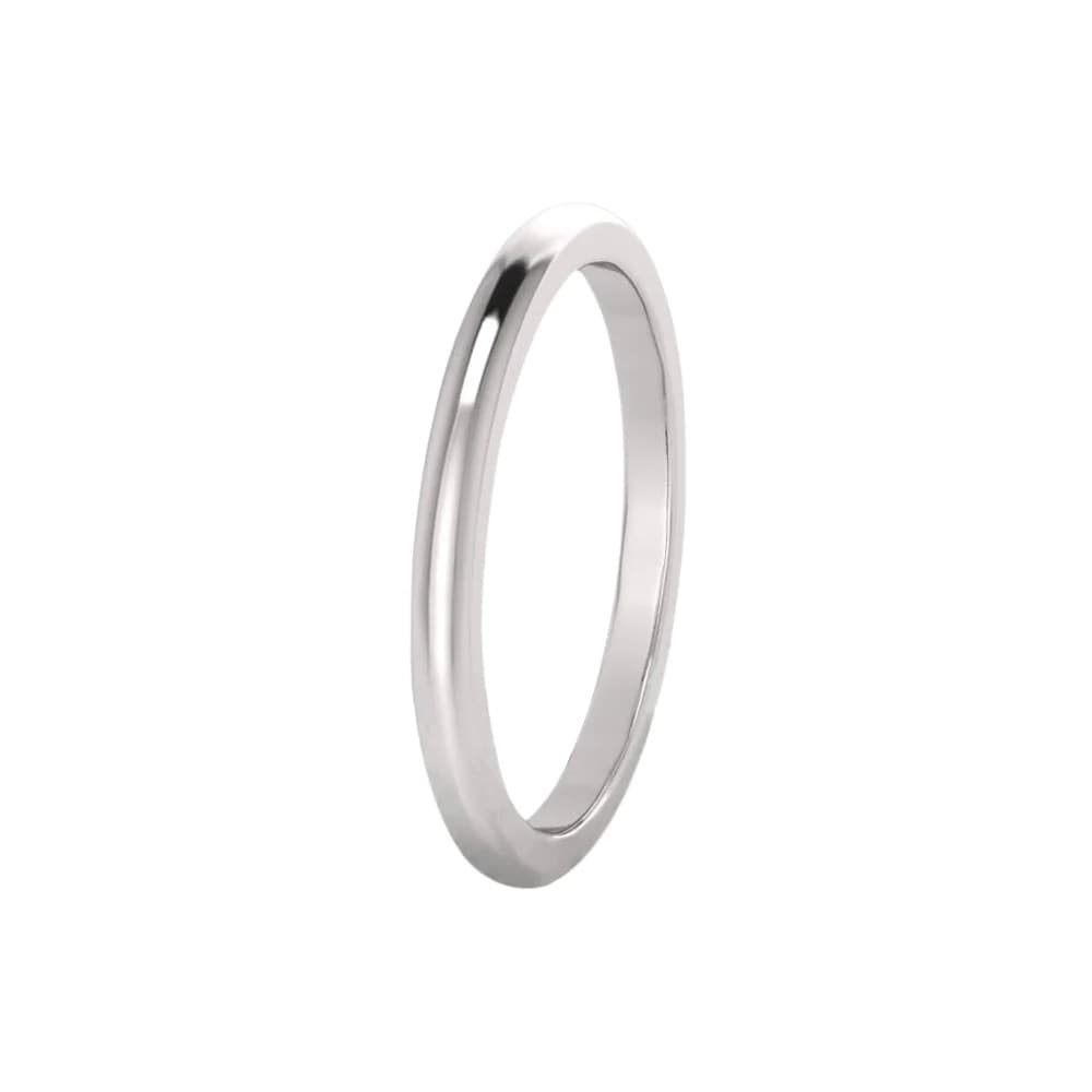 Inel pentru Dama, Jolie, Inel din Argint 925, Tip Verigheta, Marimea 46, 14 mm, Argintiu