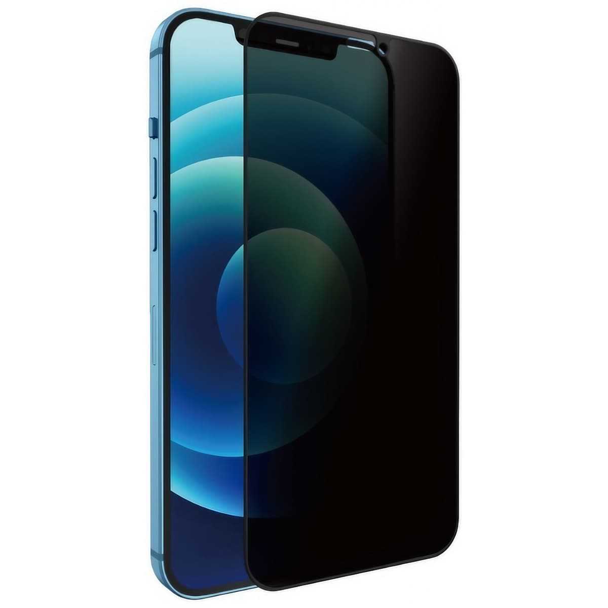 Folie de Protectie, Flippy, compatibila cu Apple iPhone 14, Privacy 360, Duritate 9H, Protectie Completa, Sticla Securizata