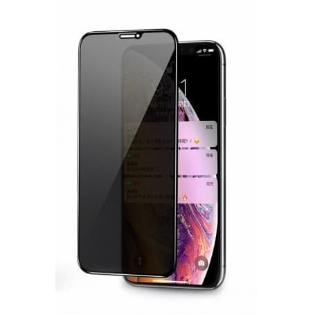 Folie sticla securizata Flippy compatibila cu Poco M4 Pro, Full Glue, Privacy, Negru