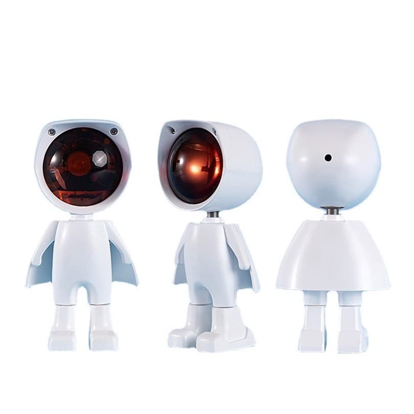 Lampa led cu proiectie apus de soare robotel cu cap magnetic,Flippy, inaltime 13 cm, pentru dormitor, camera zi, conectare