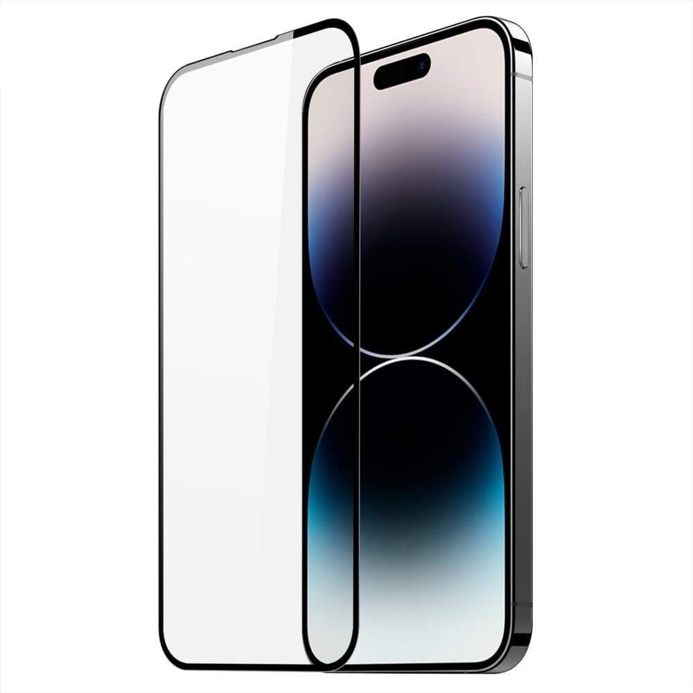 Folie Sticla Securizata Flippy compatibil cu Apple iPhone 15 Pro Max, Full Glue Negru