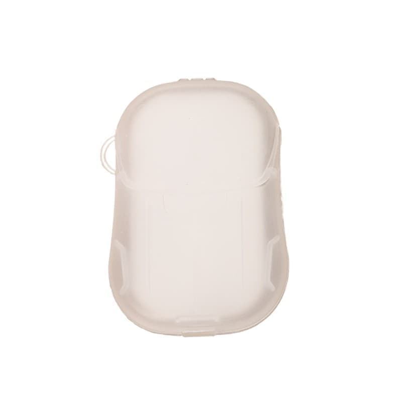 Mini Cutie de Sapun din Hartie, Flippy, de Unica Folosinta, Portabila, Potrivit pentru Calatorii, 20 buc, Alb