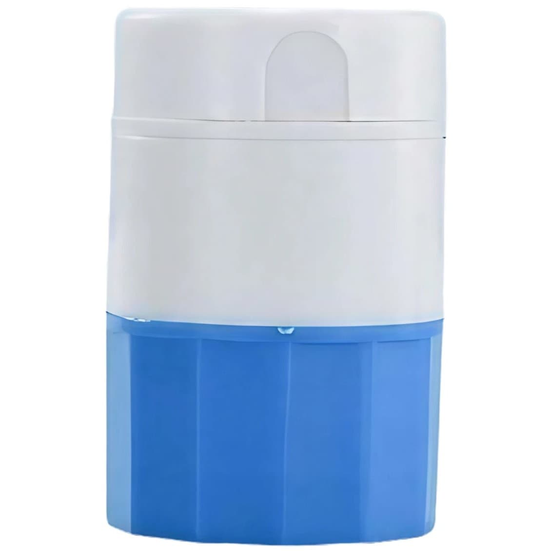 Cutie Pastile Multifunctionala, Flippy, 4 in 1, Pahar Apa, Taiere, Sfaramare, Depozitare, Compact, ABS cu Lama din Inox
