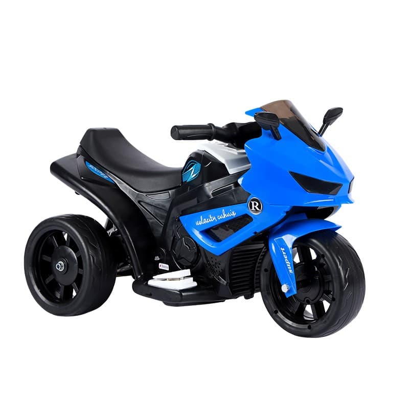 Motocicletă Electrică cu 3 Roti, Flippy, Acumulator Încarcare, Anti-Rasturnare, Lumini, Sunete, Off-Road, Baterie 6V 4.5Ah