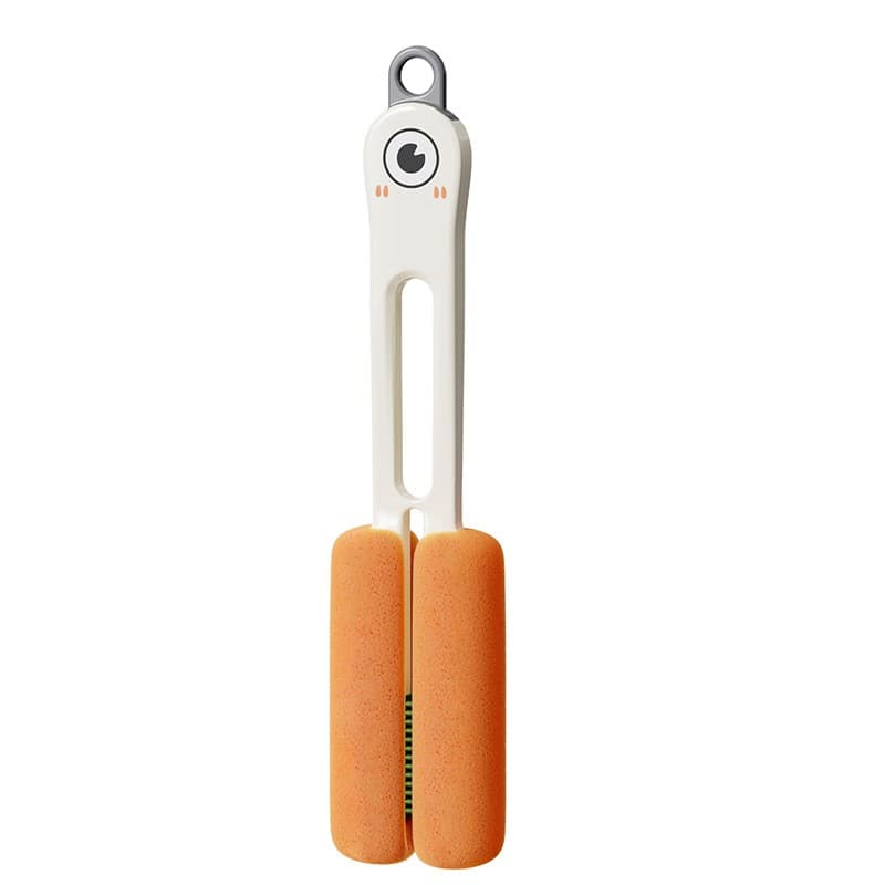 Perie de Curatat Pahare, Cani, Sticle, Flippy, cu Maner Lung si Burete, Accesorii pentru Spalarea Paielor si Capacelor, usor