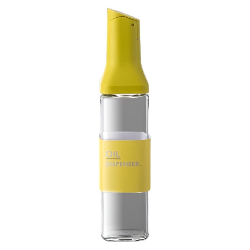 Dispenser pentru Ulei, Flippy, Deschidere si Inchidere Automata a Rezervorul, cu Inductie Gravitationala, 500 ml, 29.5x6x6