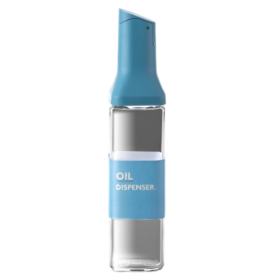 Dispenser pentru Ulei, Flippy, Deschidere si Inchidere Automata a Rezervorul, cu Inductie Gravitationala, 500 ml, 29.5x6x6