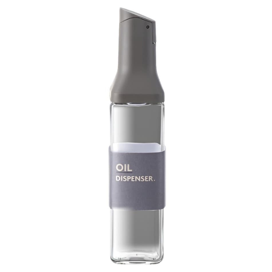Dispenser pentru Ulei, Flippy, Deschidere si Inchidere Automata a Rezervorul, cu Inductie Gravitationala, 500 ml, 29.5x6x6