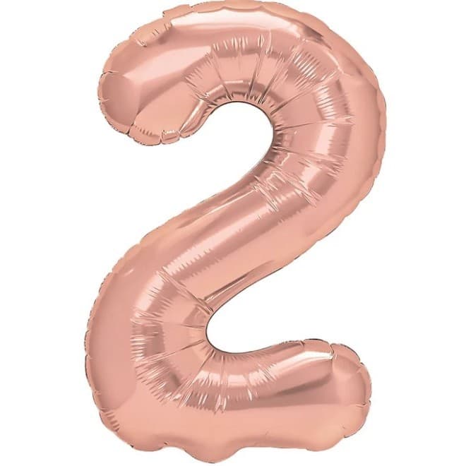 Balon din Folie Metalizata Flippy, Figurina Cifra, Tema Aniversare 100 cm, Ambalaj Individual, Pai inclus, Umflare cu Aer