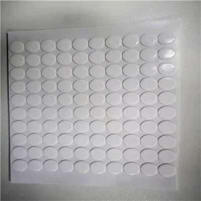 Set de 100 Autocolante pentru Baloane, Pentru fixarea baloanelor pe tavan, Transparente, diametru 20mm, grosime 2mm