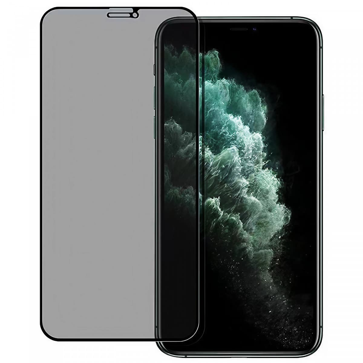 Folie de Sticla Securizata pentru Apple iPhone 15 Pro Max, Flippy, Privacy 30°, Vizibilitate HD, Protectie Completa 9D