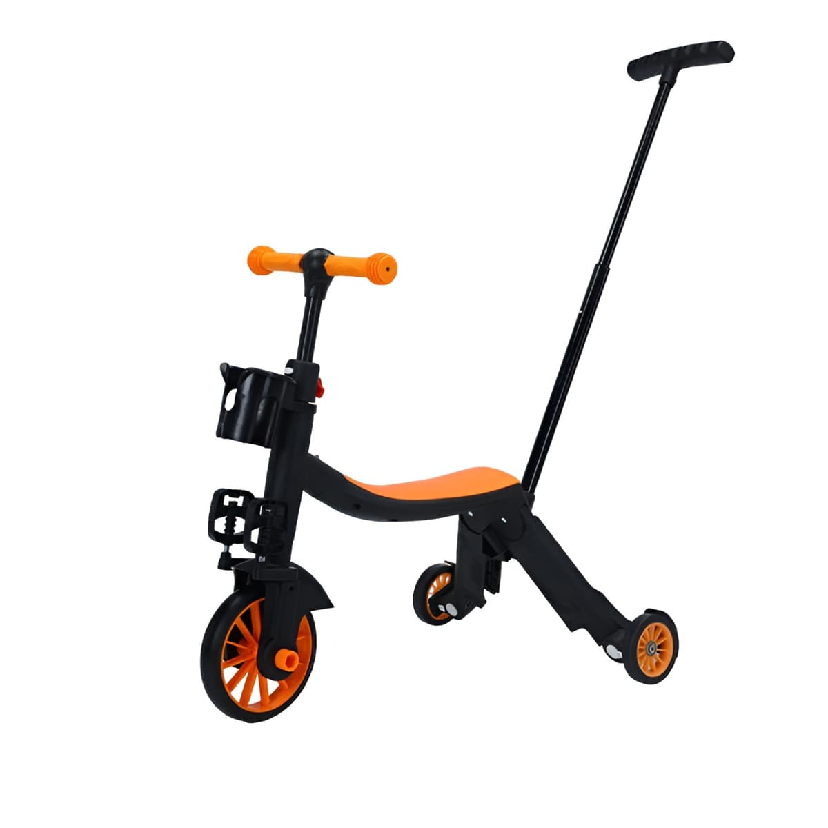 Bicicleta 8 in 1, Flippy, Transformabila, Multifunctionala, Reglare Inaltime, cu Maner de Impingere Detasabil, Tricicleta