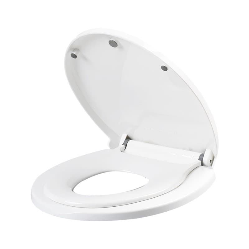 Capac de Toaleta cu Reductie 2 in 1, Flippy, pentru Copii si Adulti, Coborare Lenta si Silentioasa, Instalare Usoara, din