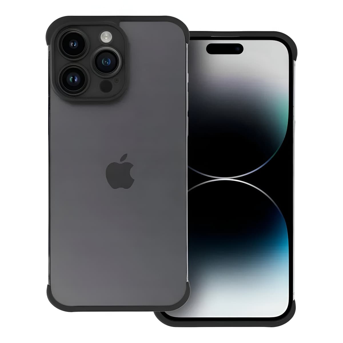 Husa TPU Edgeless Compatibila cu iPhone 15 Pro Max, Flippy, Protectie pentru Colturi si Camera, Aliaj, Antisoc