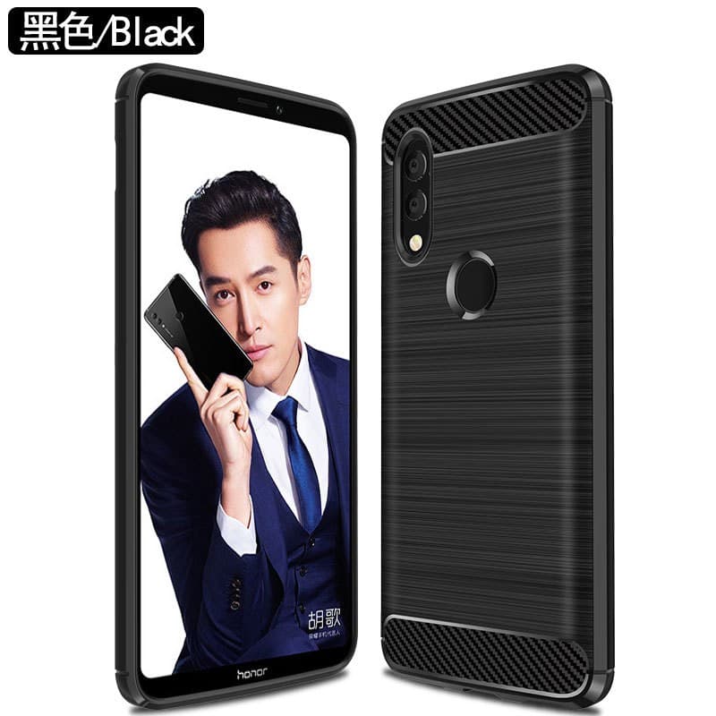 Husa Protectie, Flippy, compatibila cu Honor 90, TPU Carbon, Negru