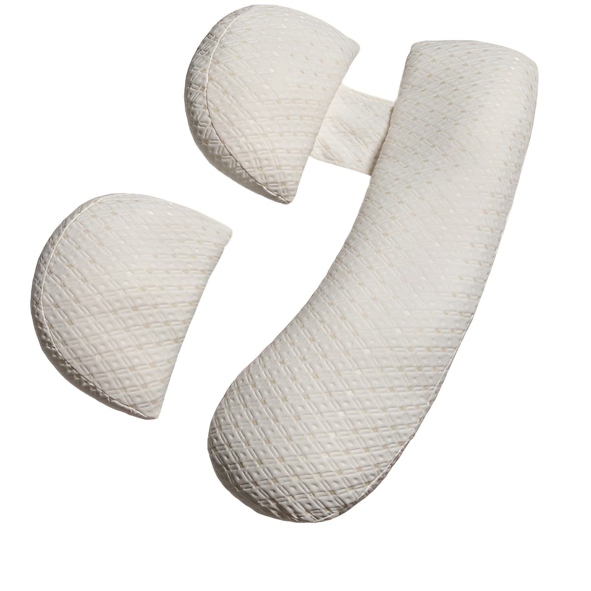Set Perna pentru Gravide, Flippy, Husa Detasabila, Utilizare in Forma H si U, Reglabila, Latime Ajustabila, Proactive, Crem