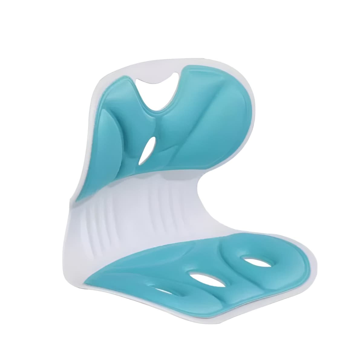 Suport pentru Scaun, Flippy, pentru Corectarea Posturii, Portabil, Ergonomic, Ameliorare Durere, Respirabil, 36x34x33 cm